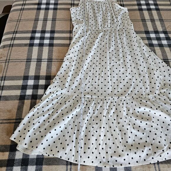 Polka Dot Halter Maxi Dress - Picture 7 of 9